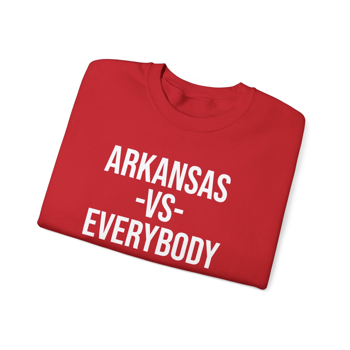 Arkansas - VS - Everybody Unisex Heavy Blend™ Crewneck Sweatshirt