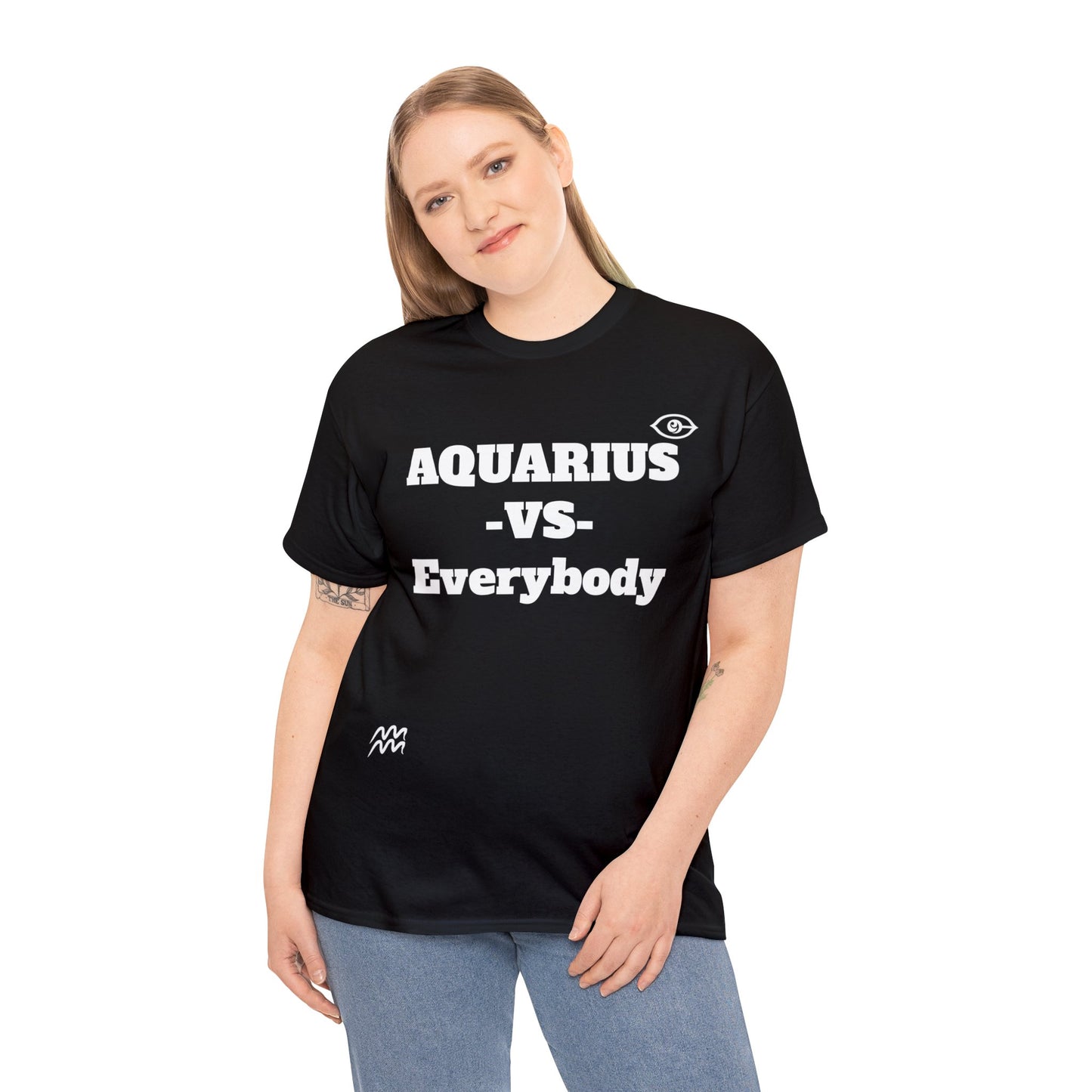 CyVision Aquarius -VS- Everybody Unisex Heavy Cotton Tee