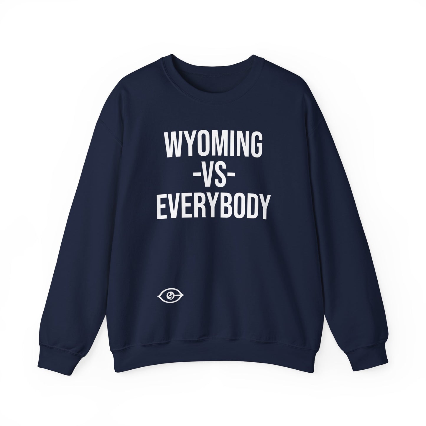 Wyoming  -VS - Everybody Unisex Heavy Blend™ Crewneck Sweatshirt