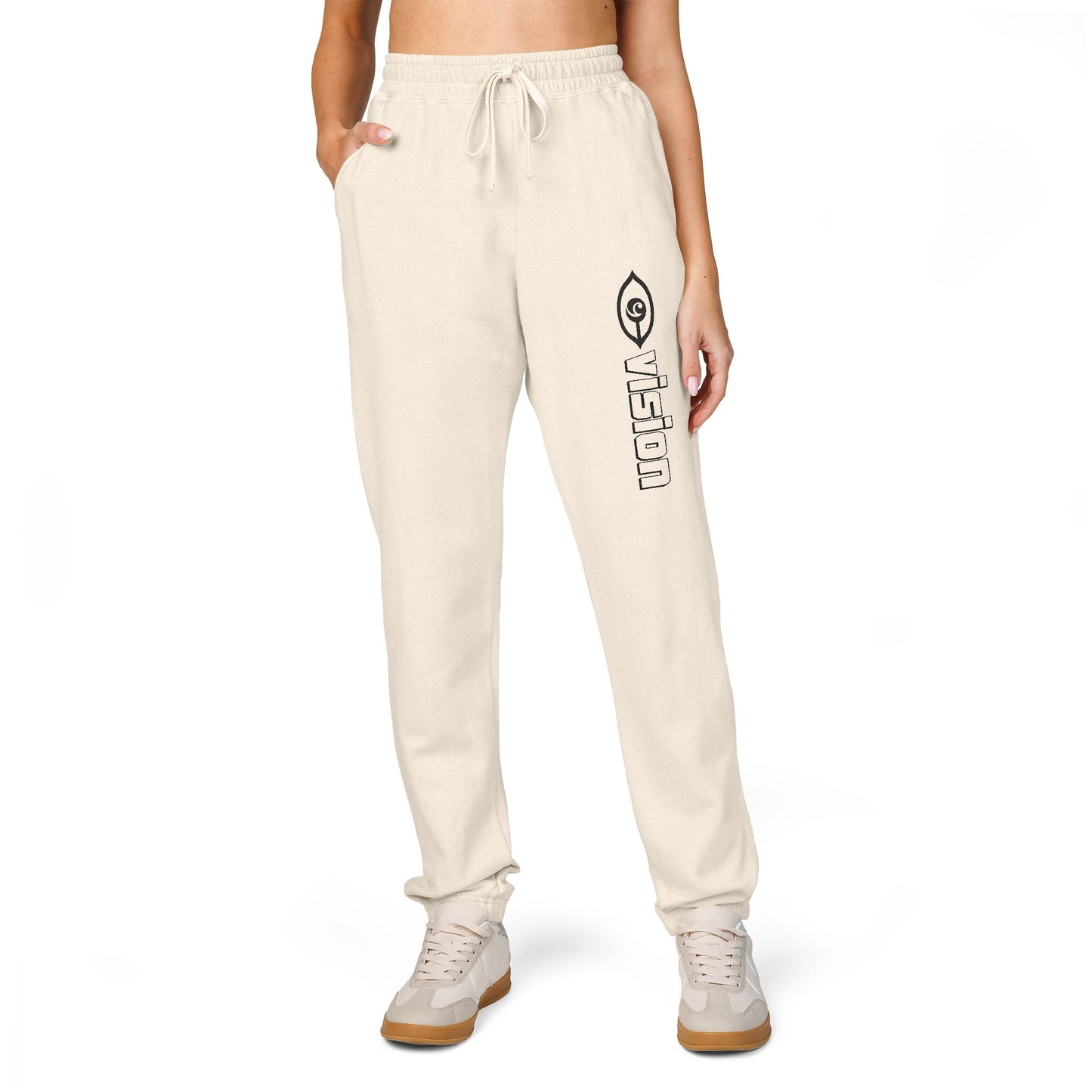 CyVision Cozy Unisex Fleece Sweatpants | Relaxed Lounge Wear for Home, Casual Outings, Gifts for Him & Her, Perfect for Cozy Nights, Fitness