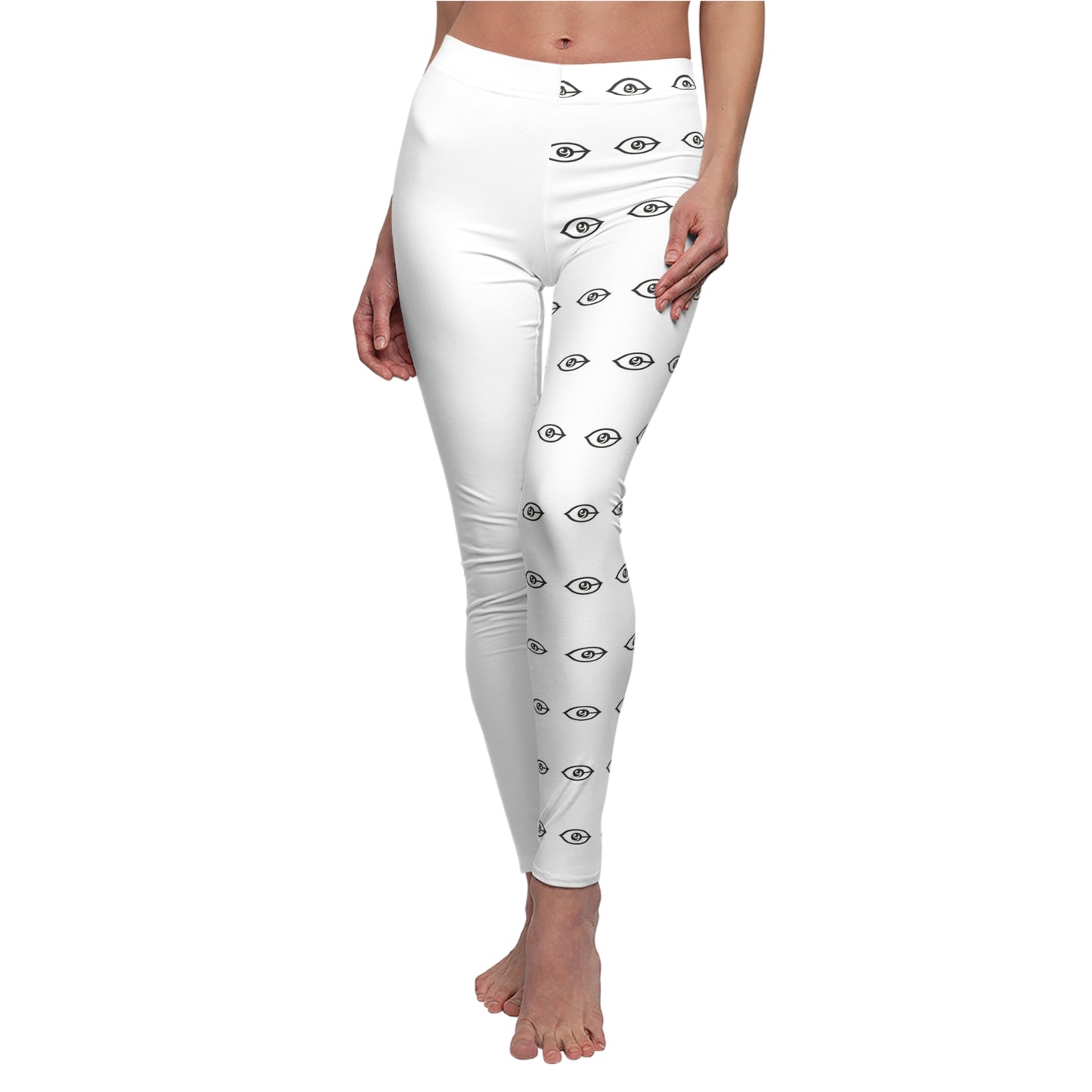 Women's Cut & Sew Casual Leggings (AOP)