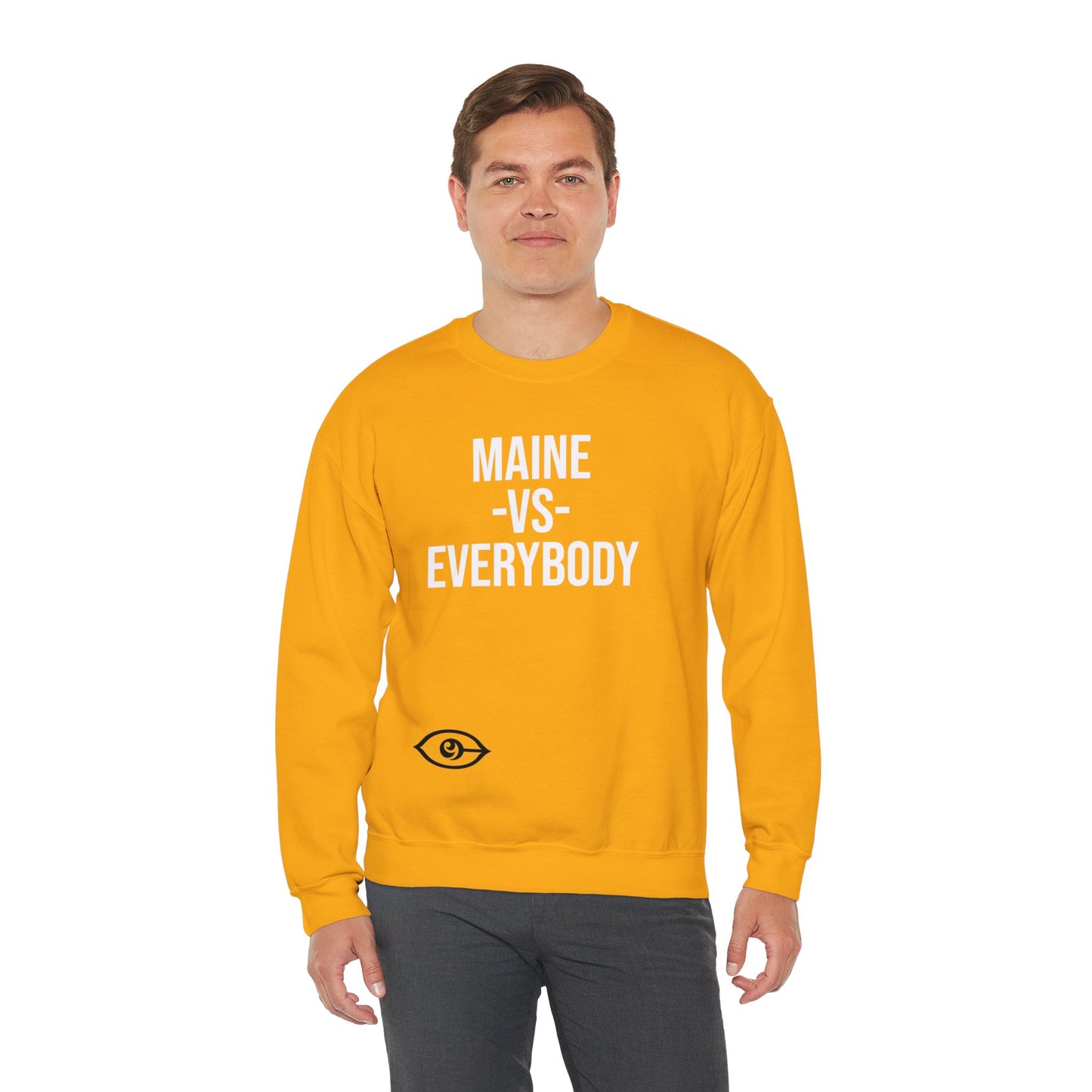 Maine - VS - Everybody Unisex Heavy Blend™ Crewneck Sweatshirt