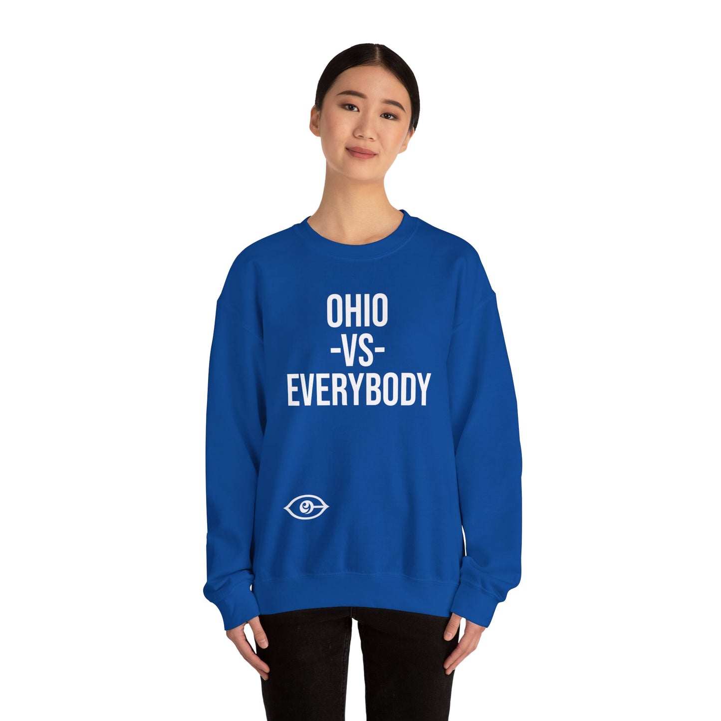 Ohio  -VS - Everybody Unisex Heavy Blend™ Crewneck Sweatshirt