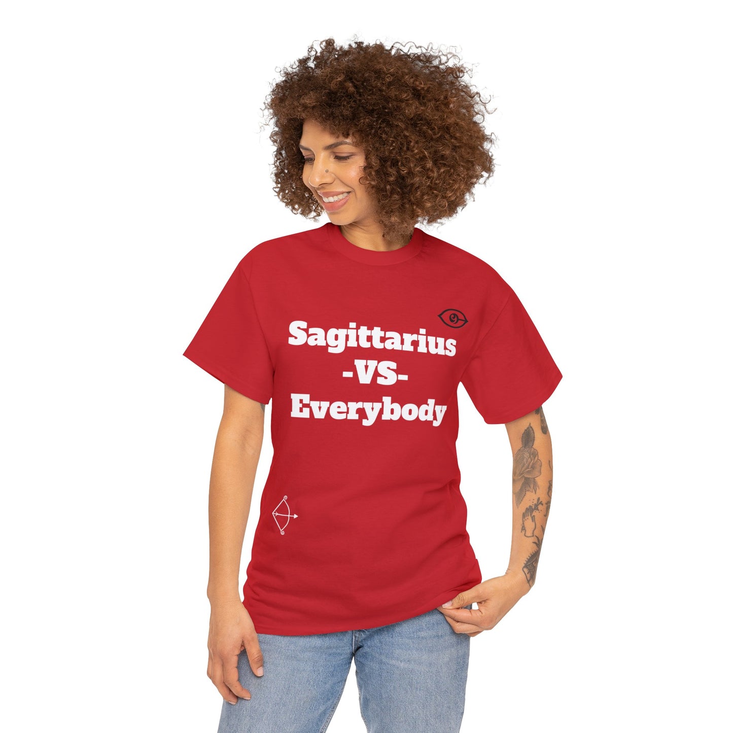 CyVision Sagittarius -VS- Everybody Unisex Heavy Cotton Tee