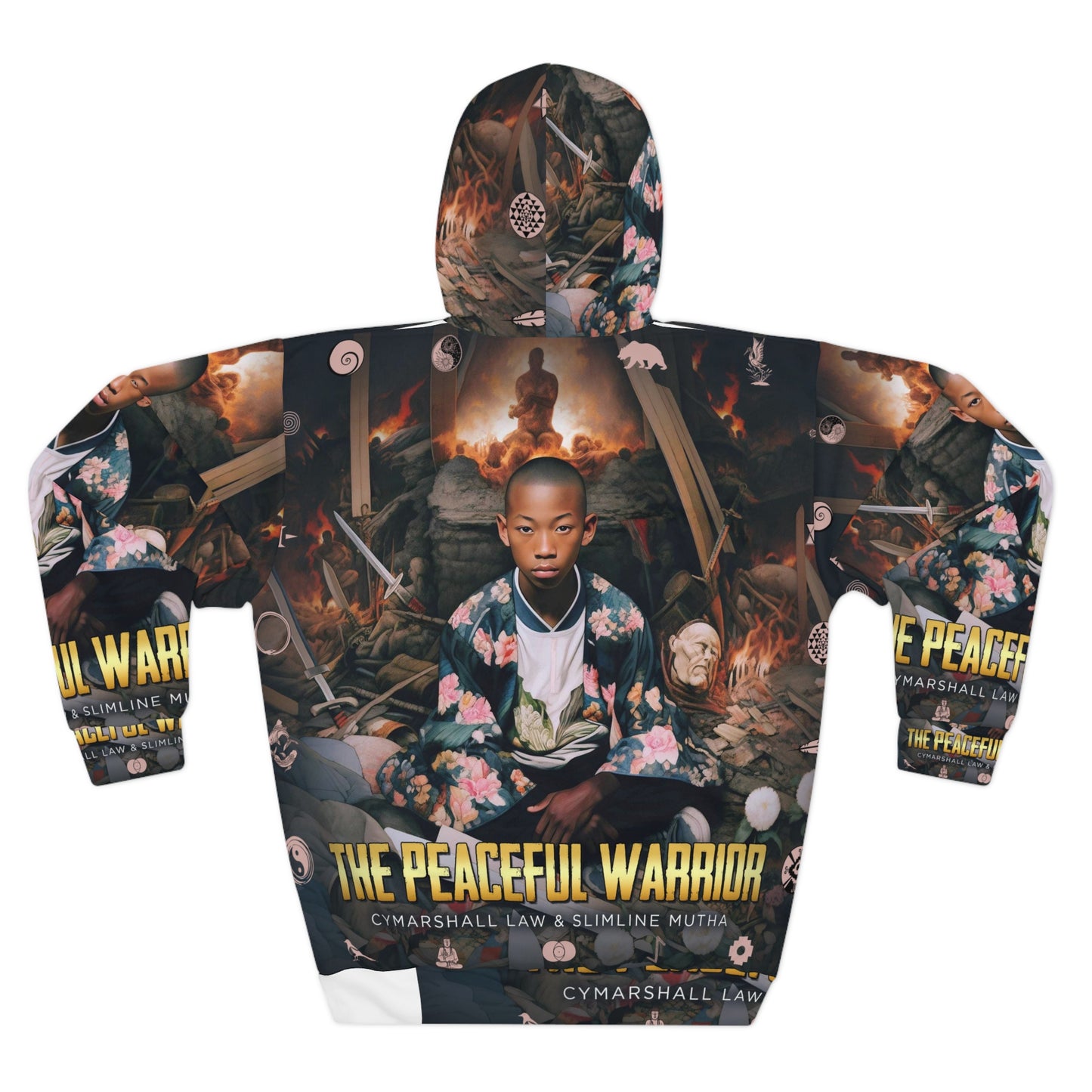 The Peaceful Warrior Unisex Pullover Hoodie