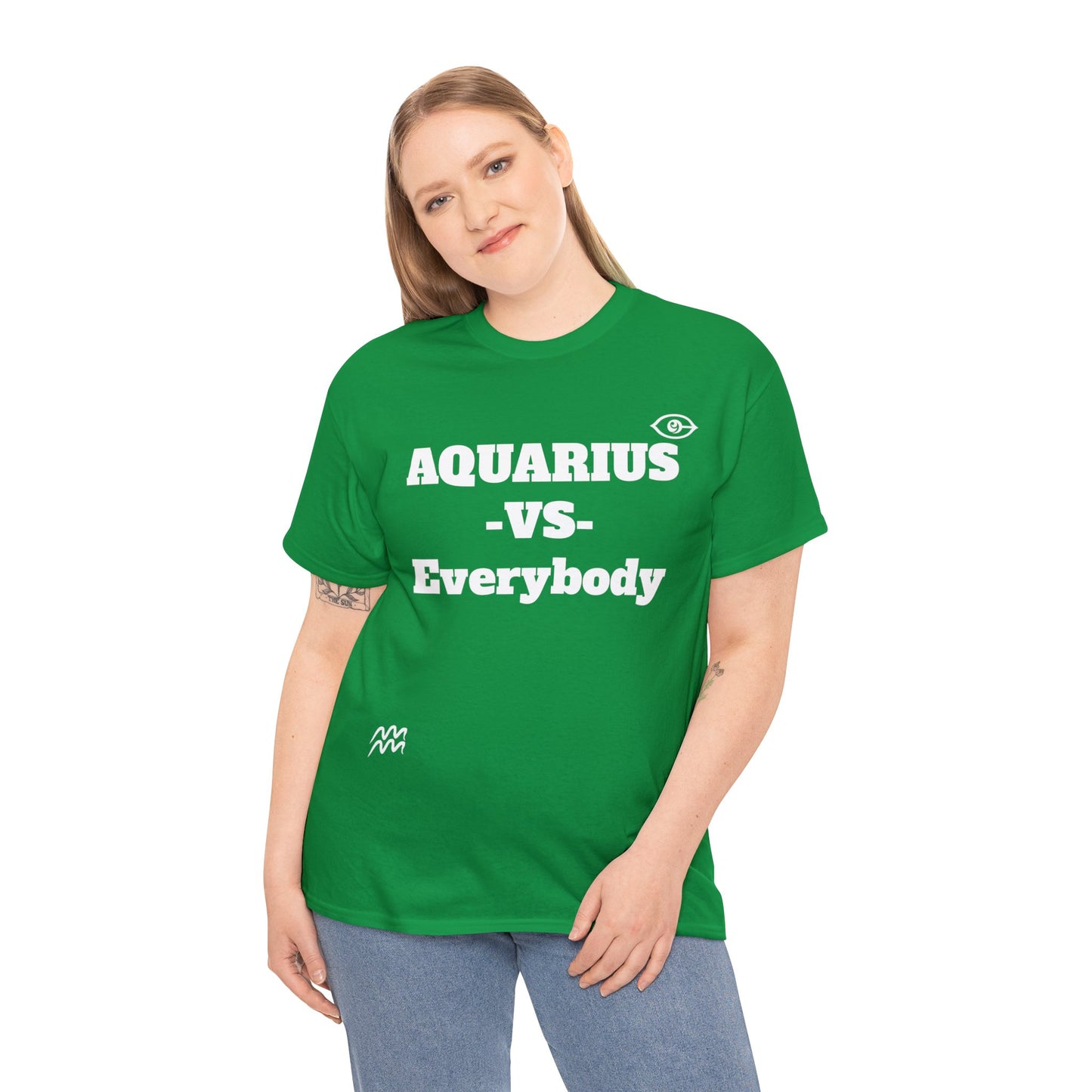 CyVision Aquarius -VS- Everybody Unisex Heavy Cotton Tee