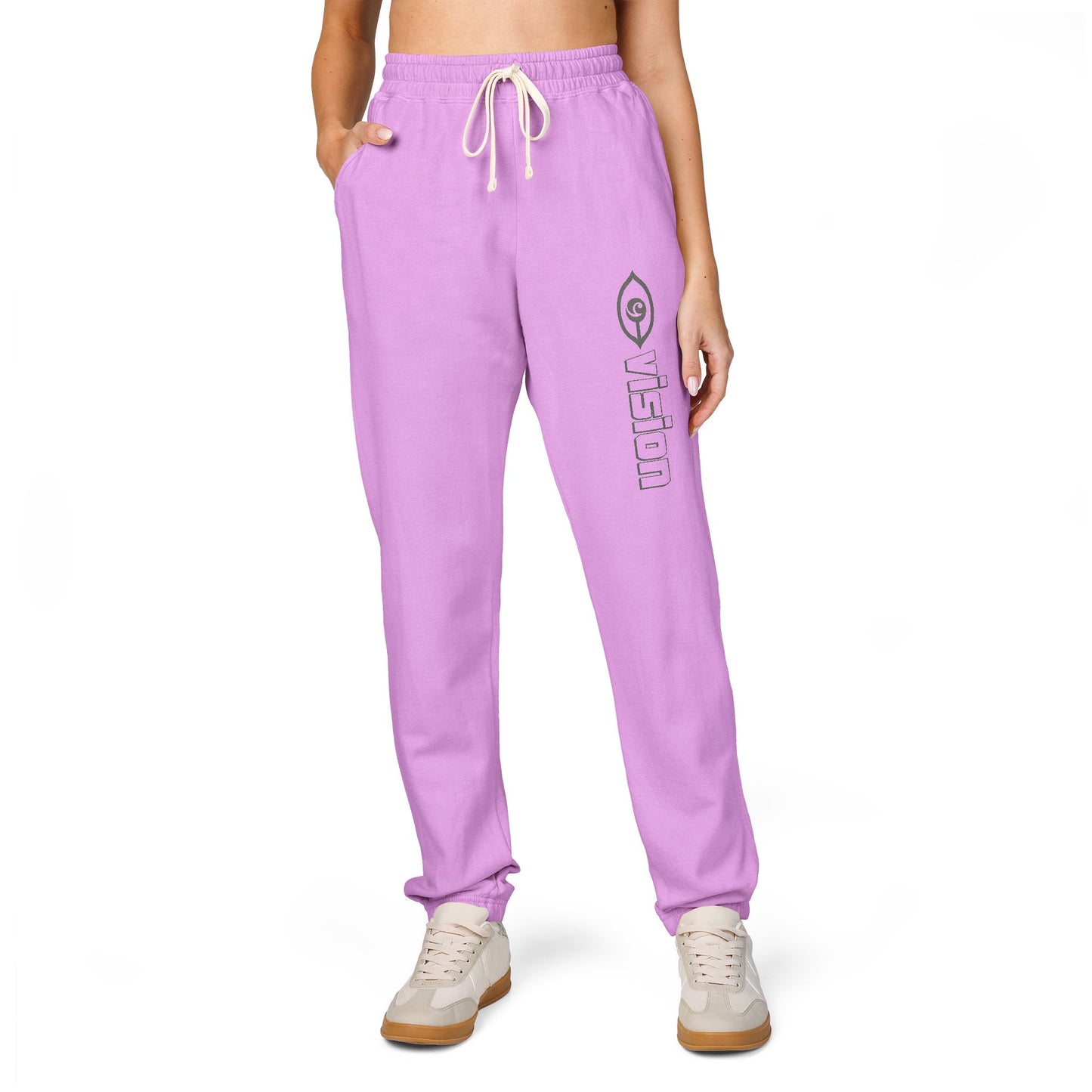 CyVision Cozy Unisex Fleece Sweatpants | Relaxed Lounge Wear for Home, Casual Outings, Gifts for Him & Her, Perfect for Cozy Nights, Fitness