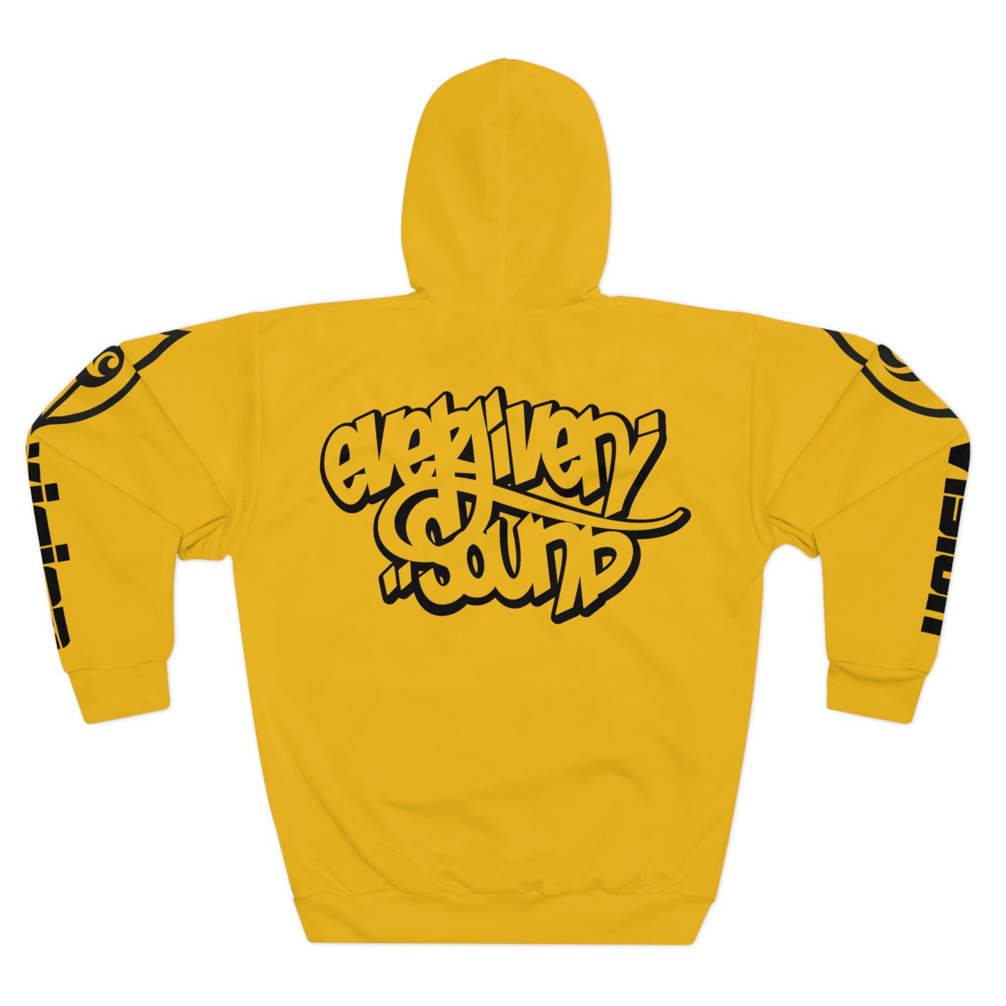 Bumble Bee Cymarshall Law CyViSion Vibrant Graffiti Print Unisex Pullover Hoodie