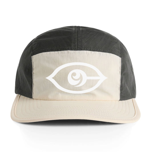 Cymarshall Law CyViSion Two-Tone Nylon Cap — Minimal Eye Logo