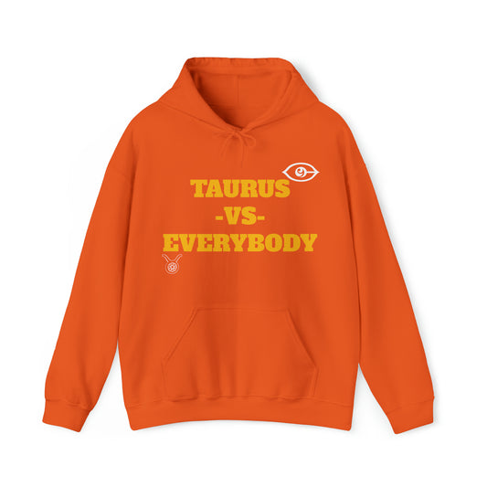 CyVision Taurus VS Everybody Unisex Heavy Blend™ Hooded Sweatshirt