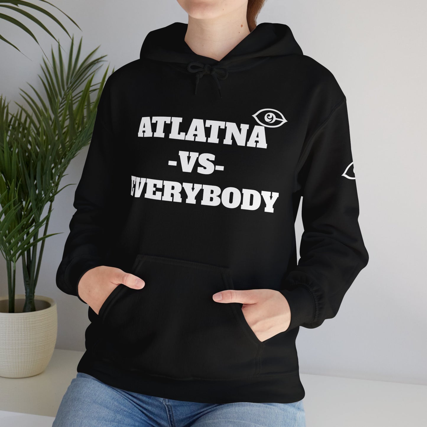 ATLANTA VS Everybody Unisex Heavy Blend™ Hoodie Sweatshirt