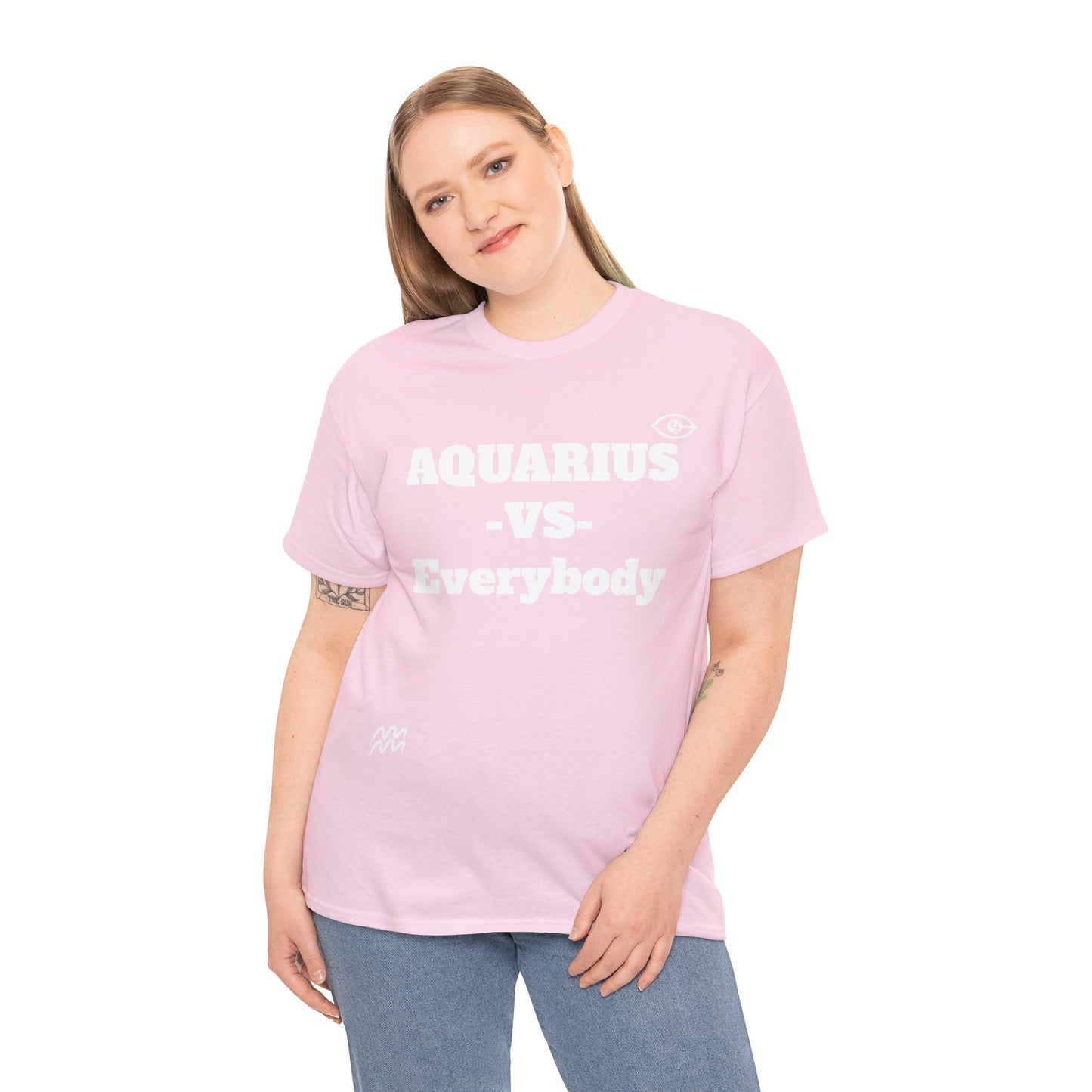 CyVision Aquarius -VS- Everybody Unisex Heavy Cotton Tee