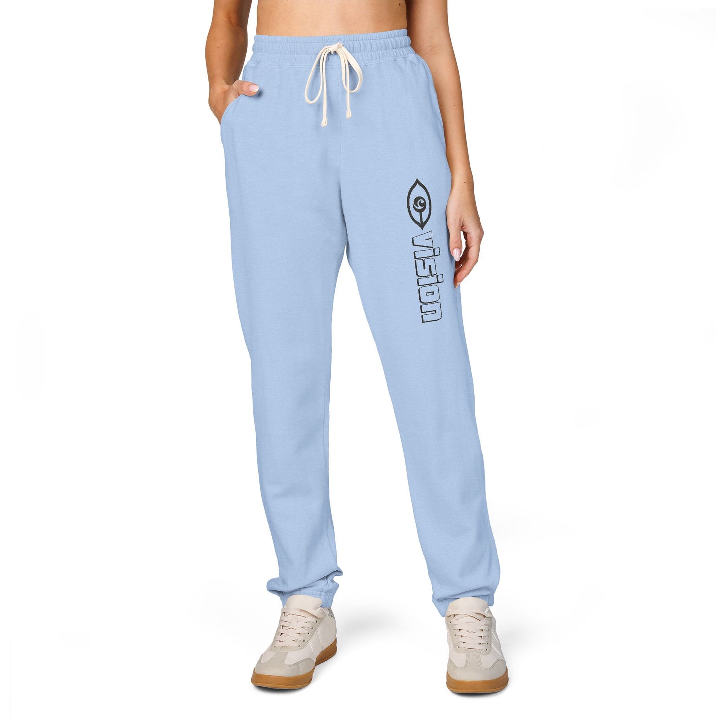CyVision Cozy Unisex Fleece Sweatpants | Relaxed Lounge Wear for Home, Casual Outings, Gifts for Him & Her, Perfect for Cozy Nights, Fitness