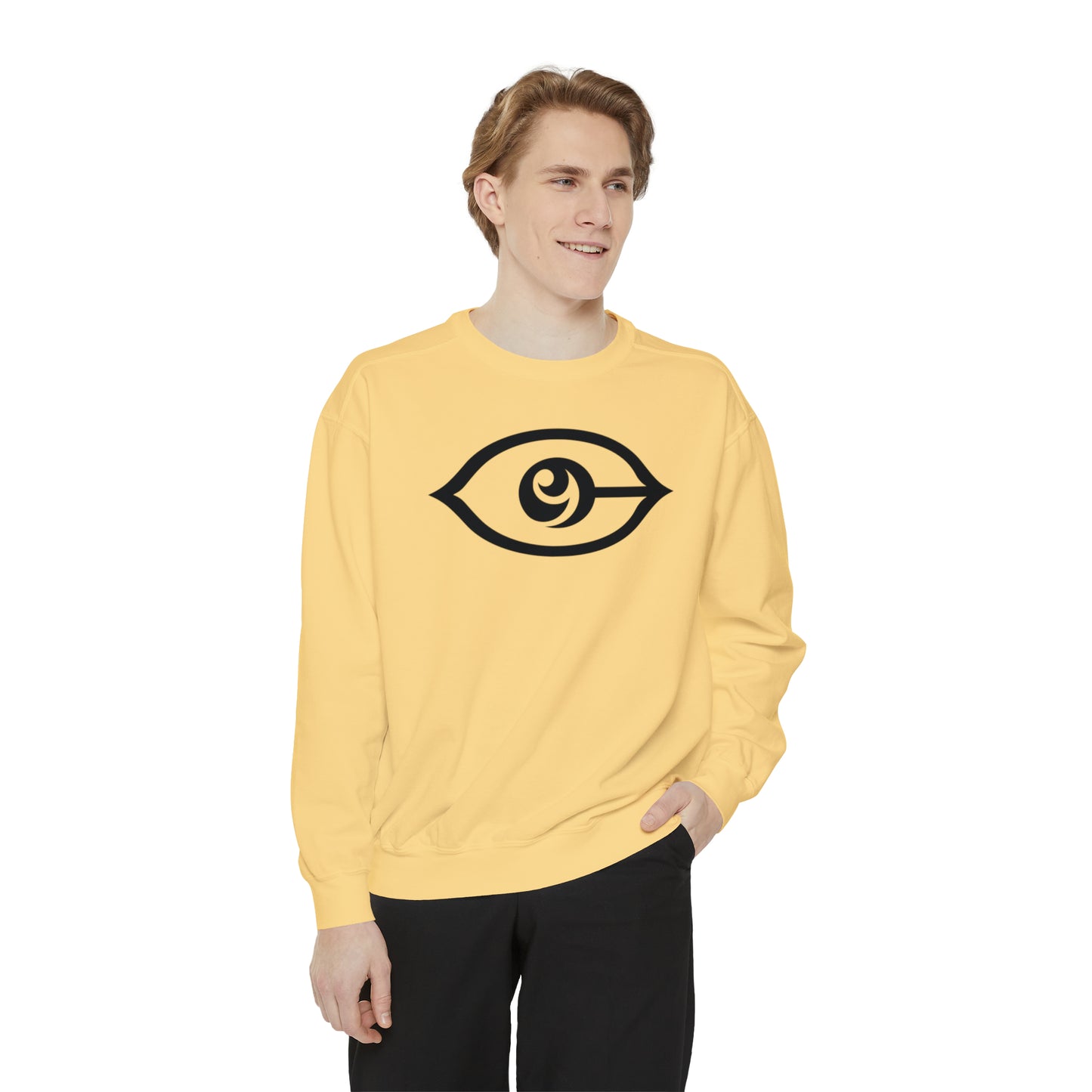 CyVision Unisex Garment-Dyed Sweatshirt