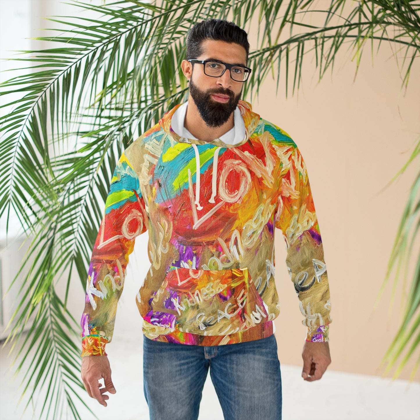 Family Paint Night Pullover Hoodie Two