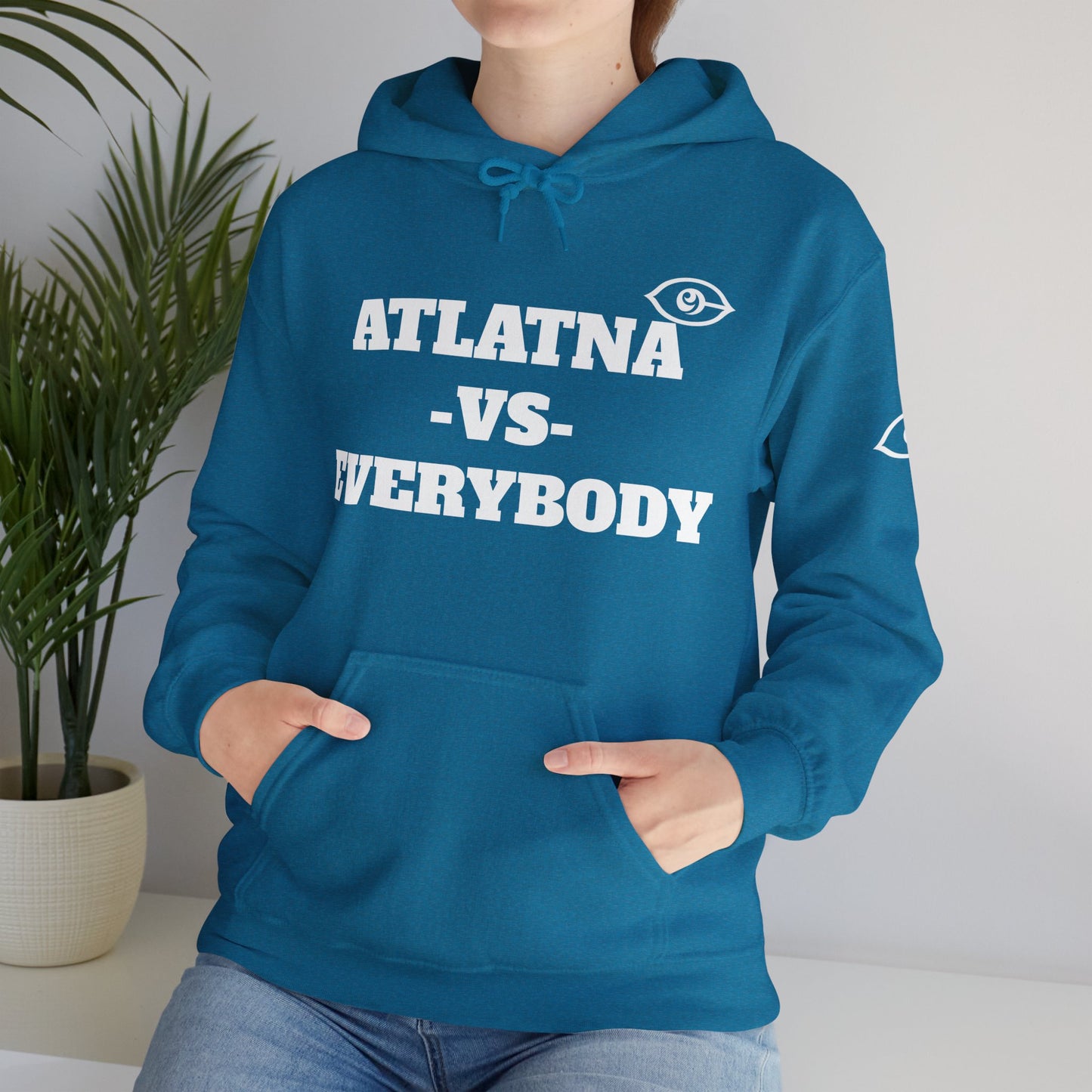 ATLANTA VS Everybody Unisex Heavy Blend™ Hoodie Sweatshirt