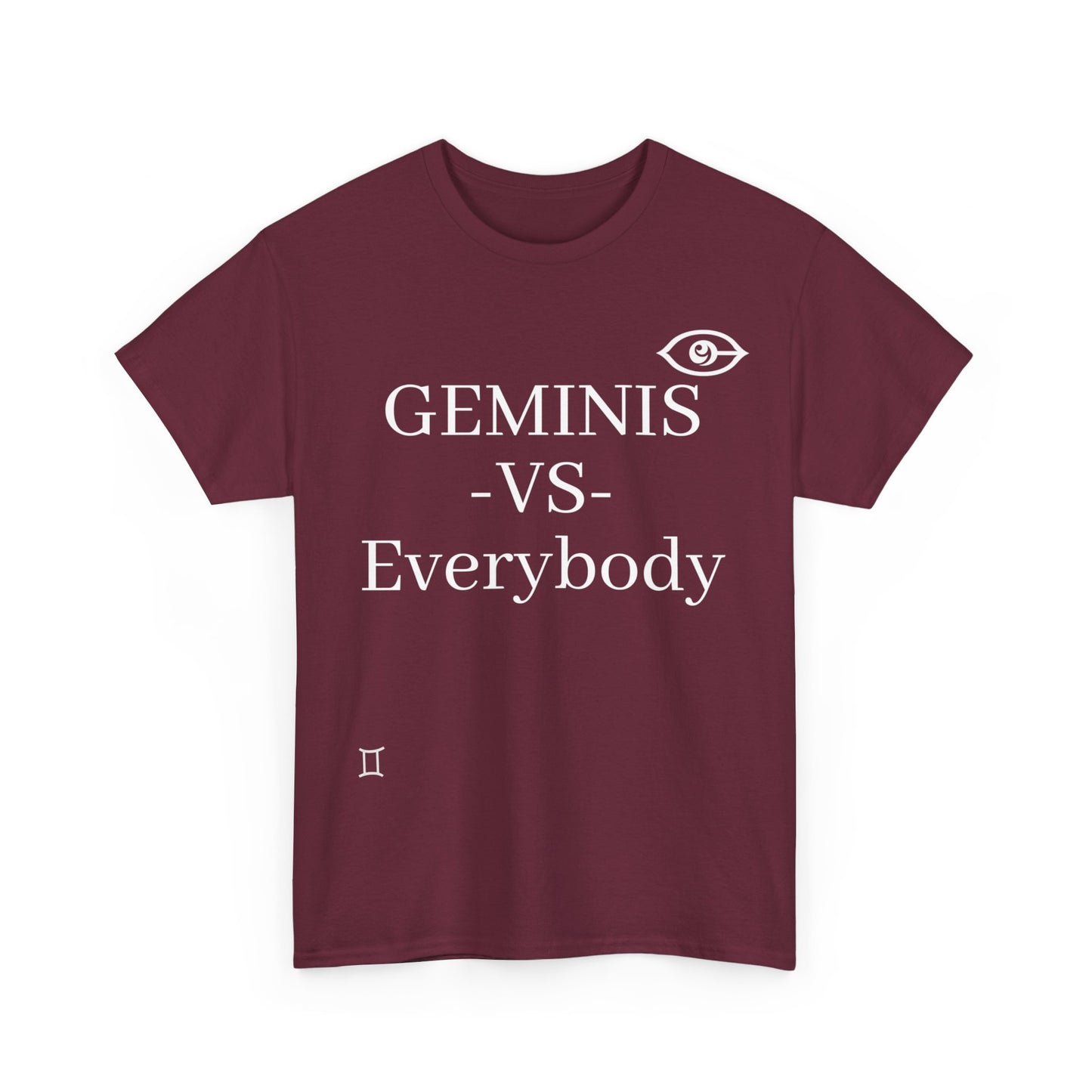 CyVision GEMINI -VS- Themselves Unisex Heavy Cotton Tee