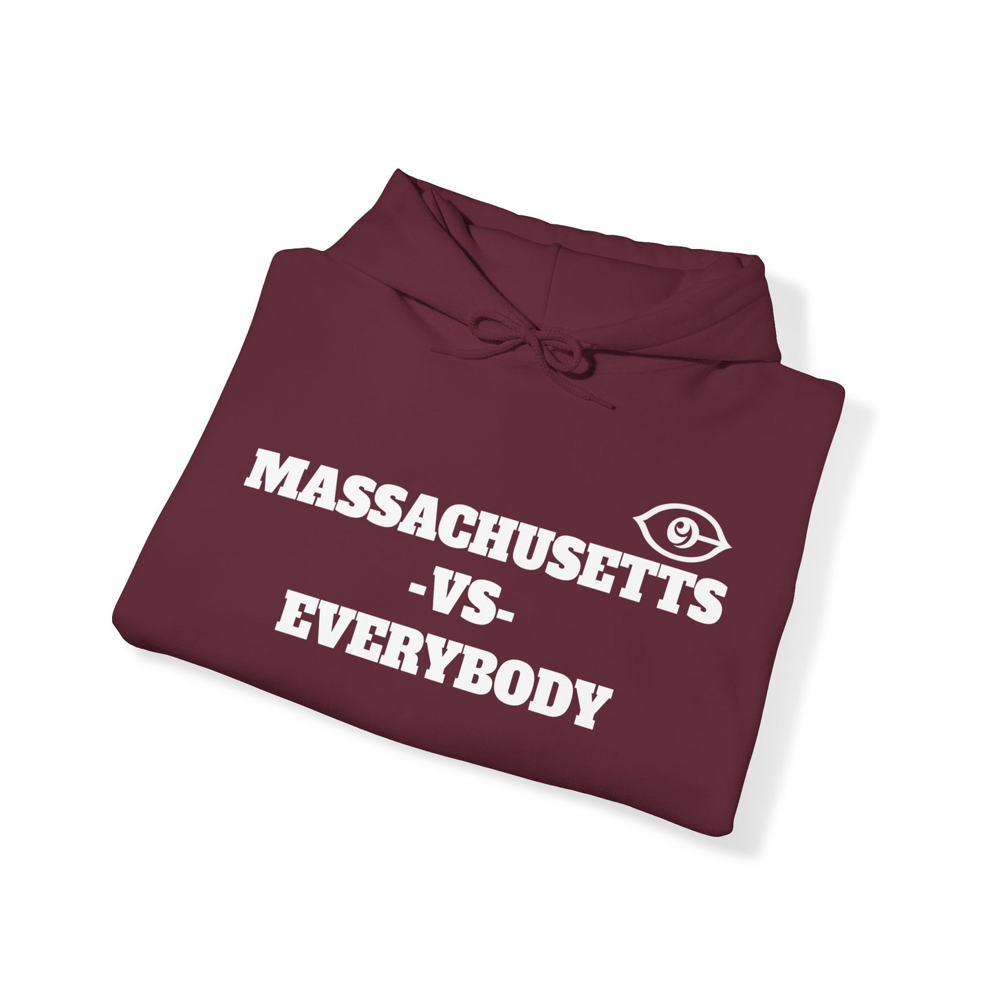 Massachusetts VS Everybody Unisex Heavy Blend™ Hoodie Sweatshirt