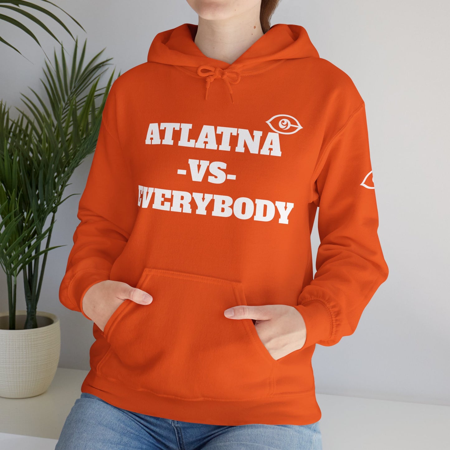 ATLANTA VS Everybody Unisex Heavy Blend™ Hoodie Sweatshirt