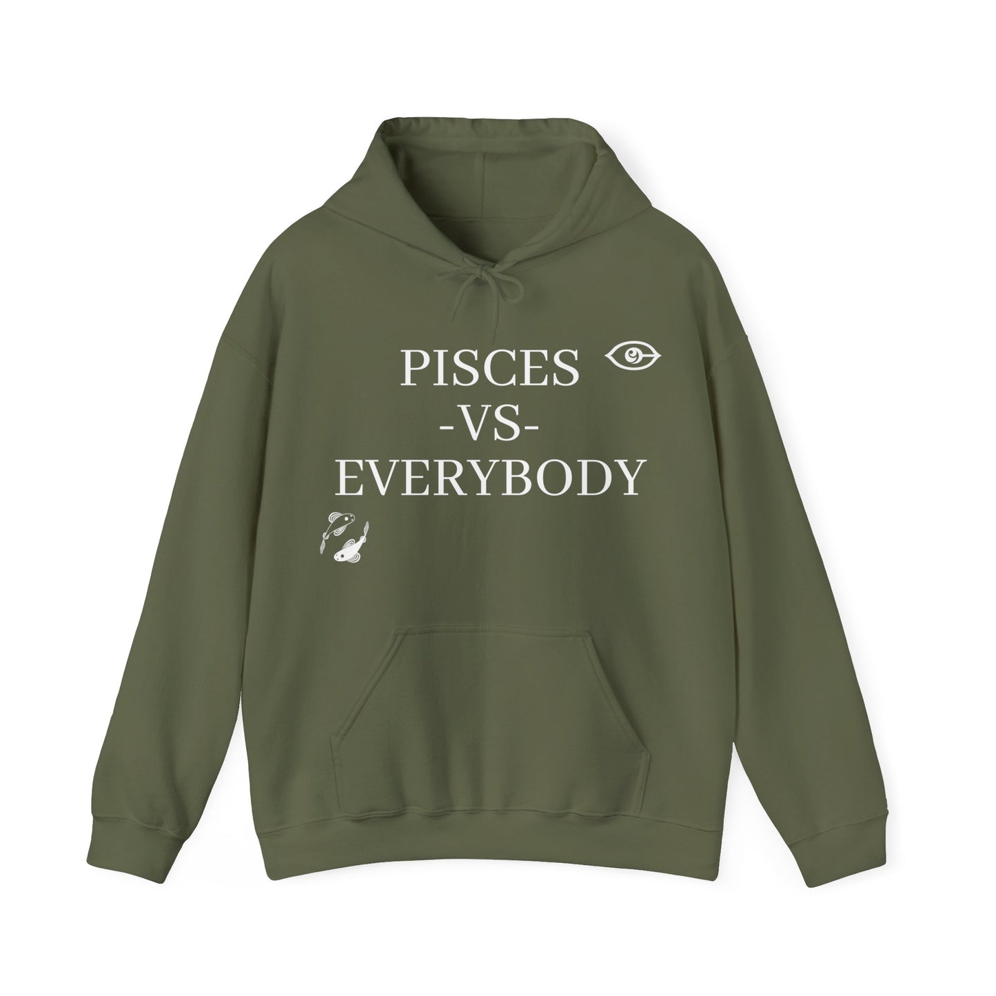 CyVision Pisces vs Everybody Unisex Heavy Blend™ Hooded Sweatshirt