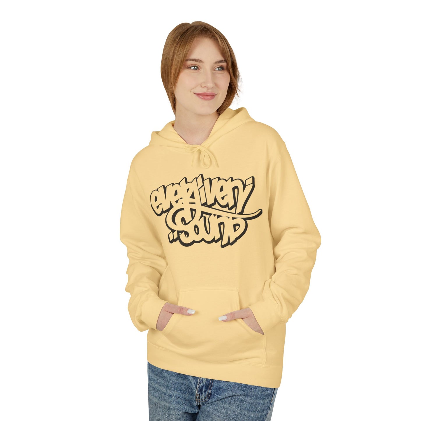 Everliven Sound CyVision Graffiti Hoodie — 'Creativen Squad' Streetwear Pullover