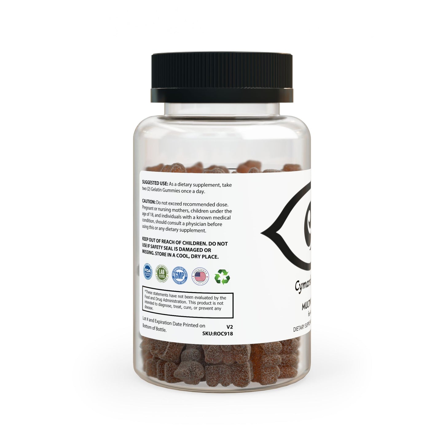 Cymarshall Law Multivitamin Gummies for Adults (60 Gummies)