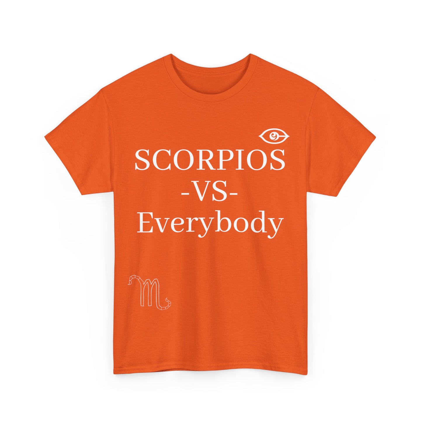 CyVision Scorpios -VS- Everybody Unisex Heavy Cotton Tee