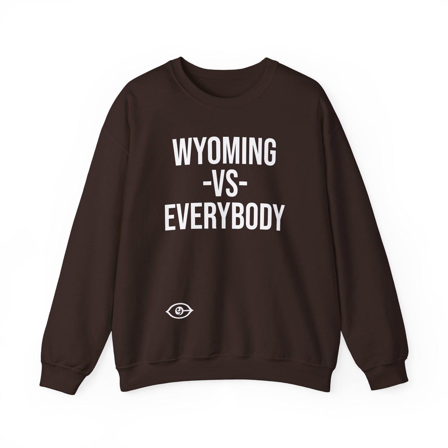 Wyoming  -VS - Everybody Unisex Heavy Blend™ Crewneck Sweatshirt