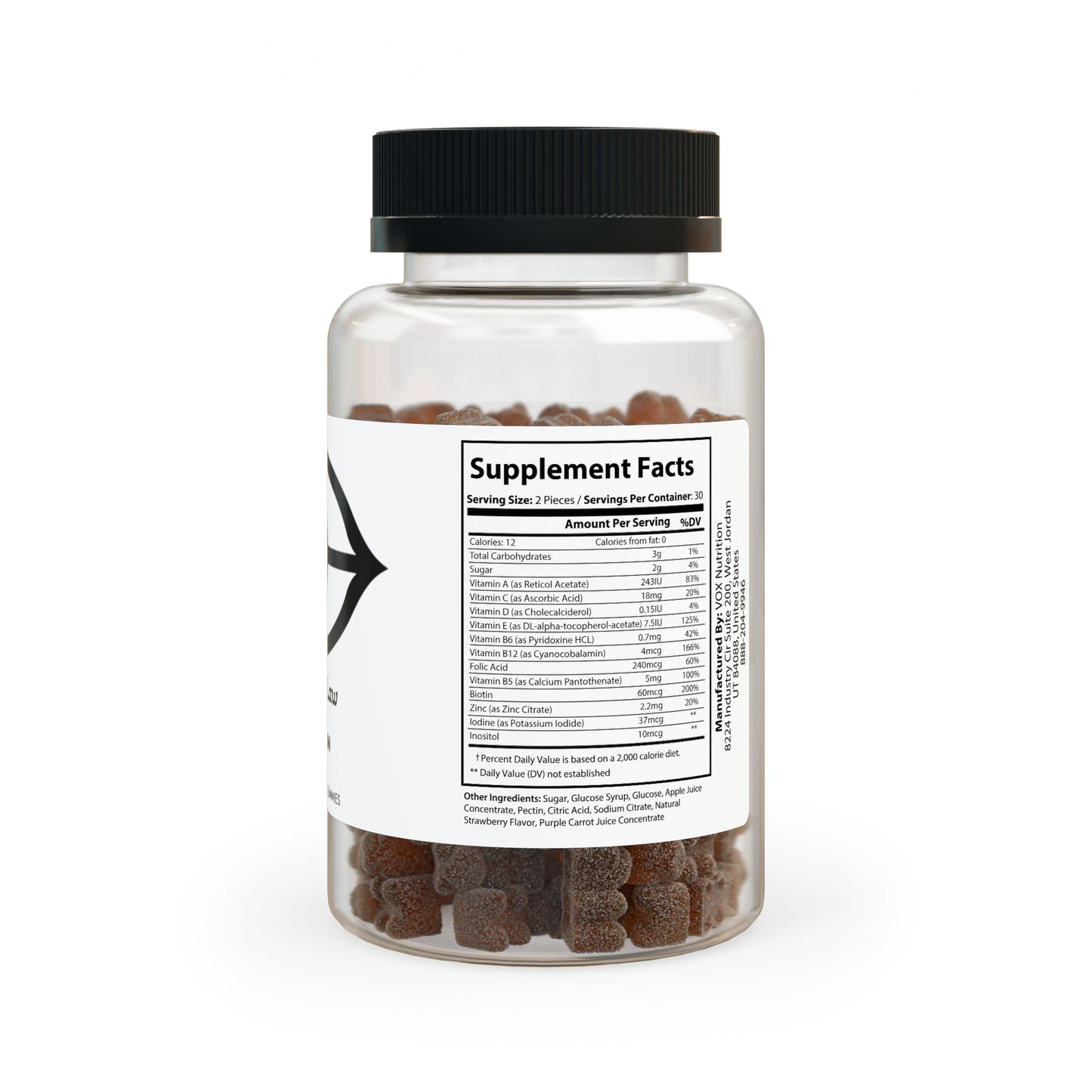 Cymarshall Law Multivitamin Gummies for Adults (60 Gummies)