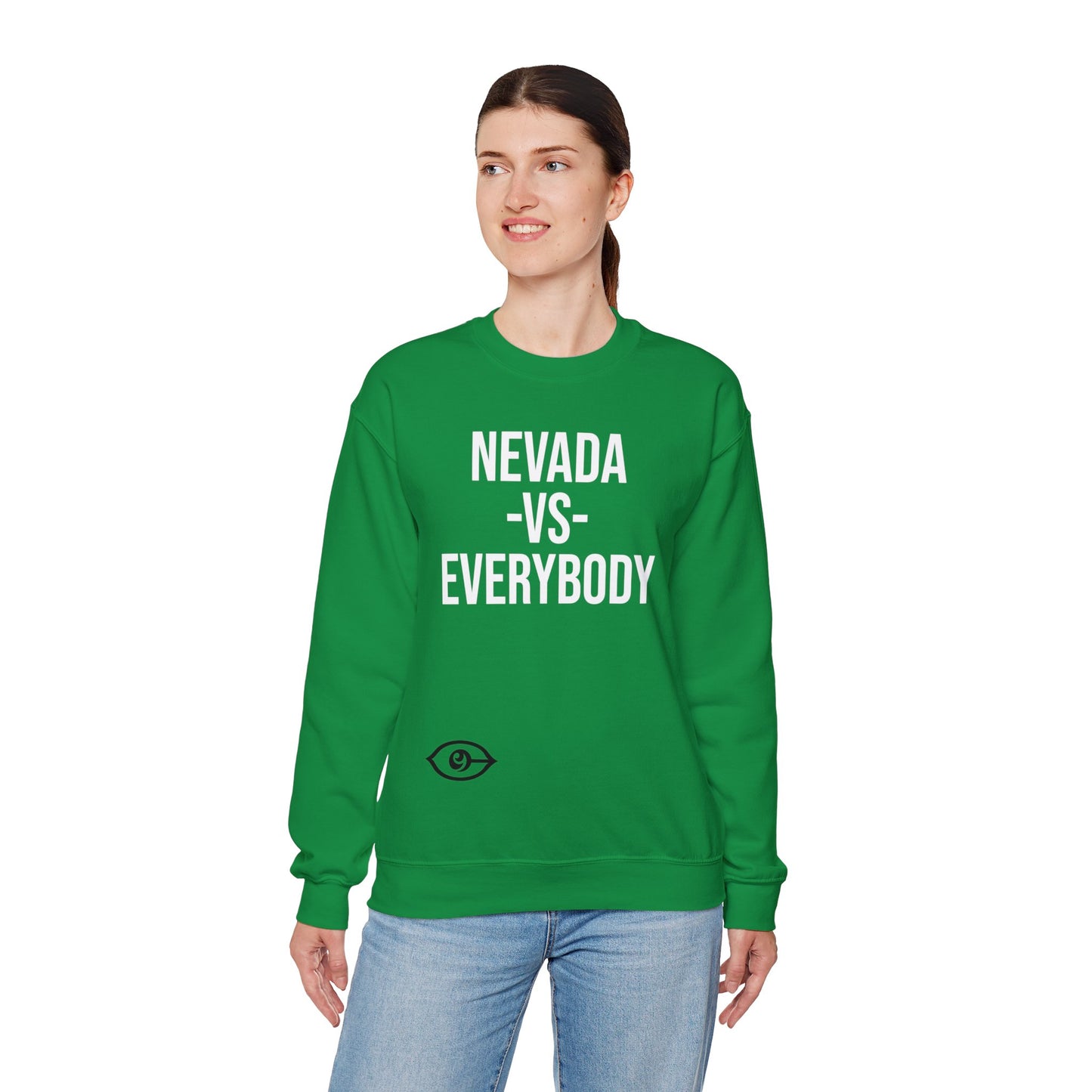 Nevada - VS - Everybody Unisex Heavy Blend™ Crewneck Sweatshirt