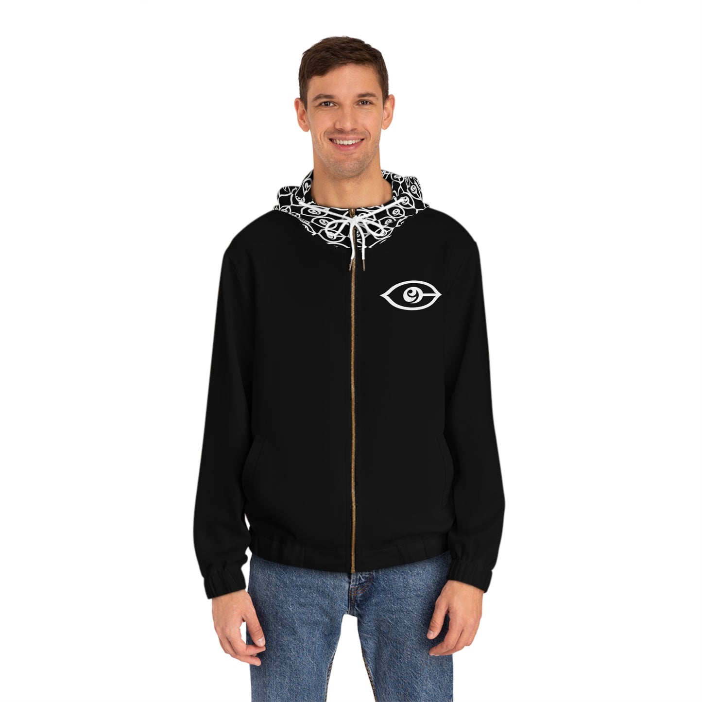 Cymarshall Law CyVision Men's Full-Zip Hoodie (AOP)