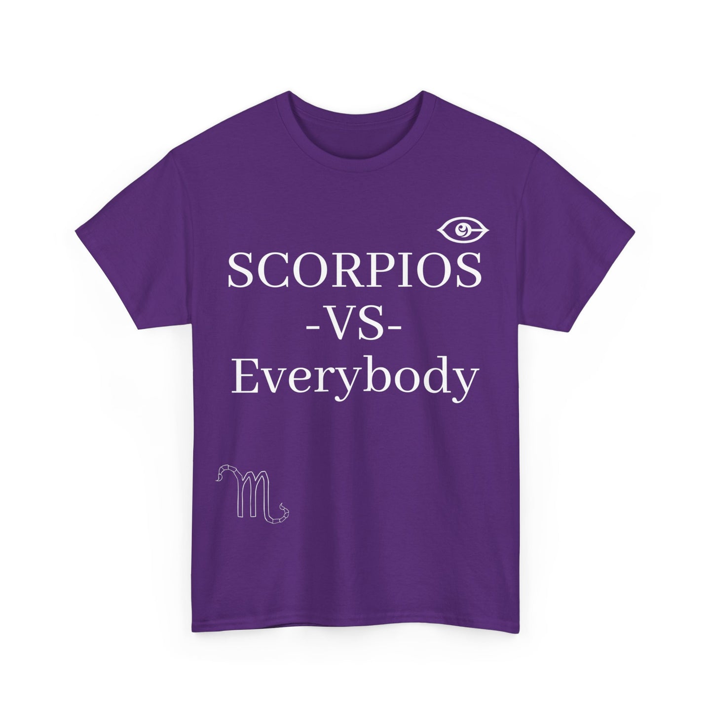 CyVision Scorpios -VS- Everybody Unisex Heavy Cotton Tee