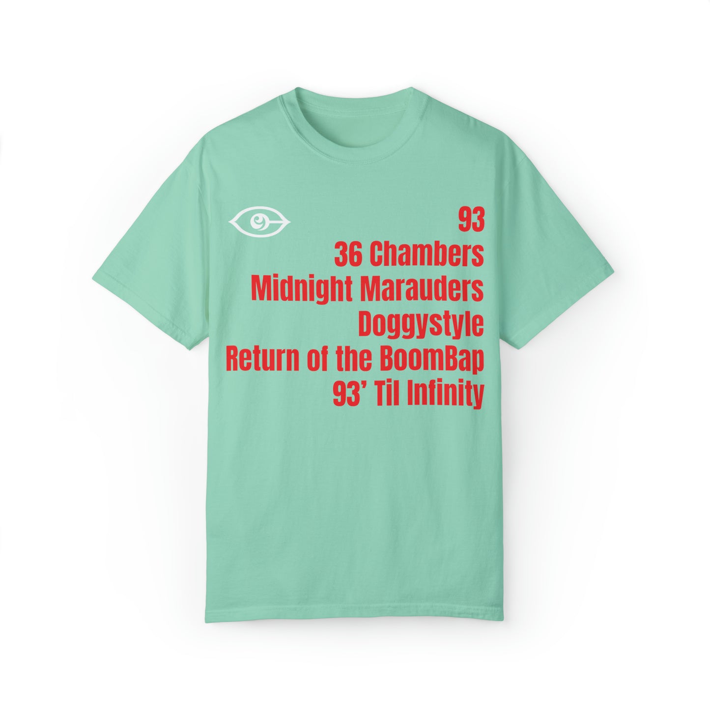 CyVision Hip Hop Spirit of 1993 Garment-Dyed T-shirt