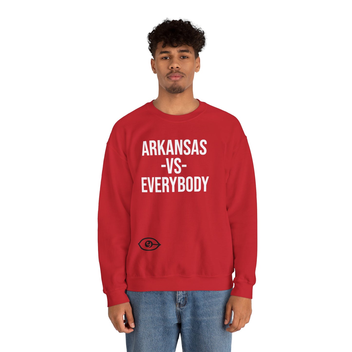 Arkansas - VS - Everybody Unisex Heavy Blend™ Crewneck Sweatshirt