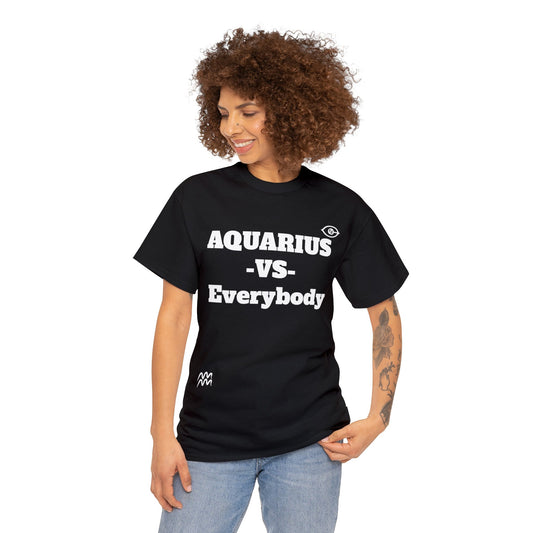 CyVision Aquarius -VS- Everybody Unisex Heavy Cotton Tee