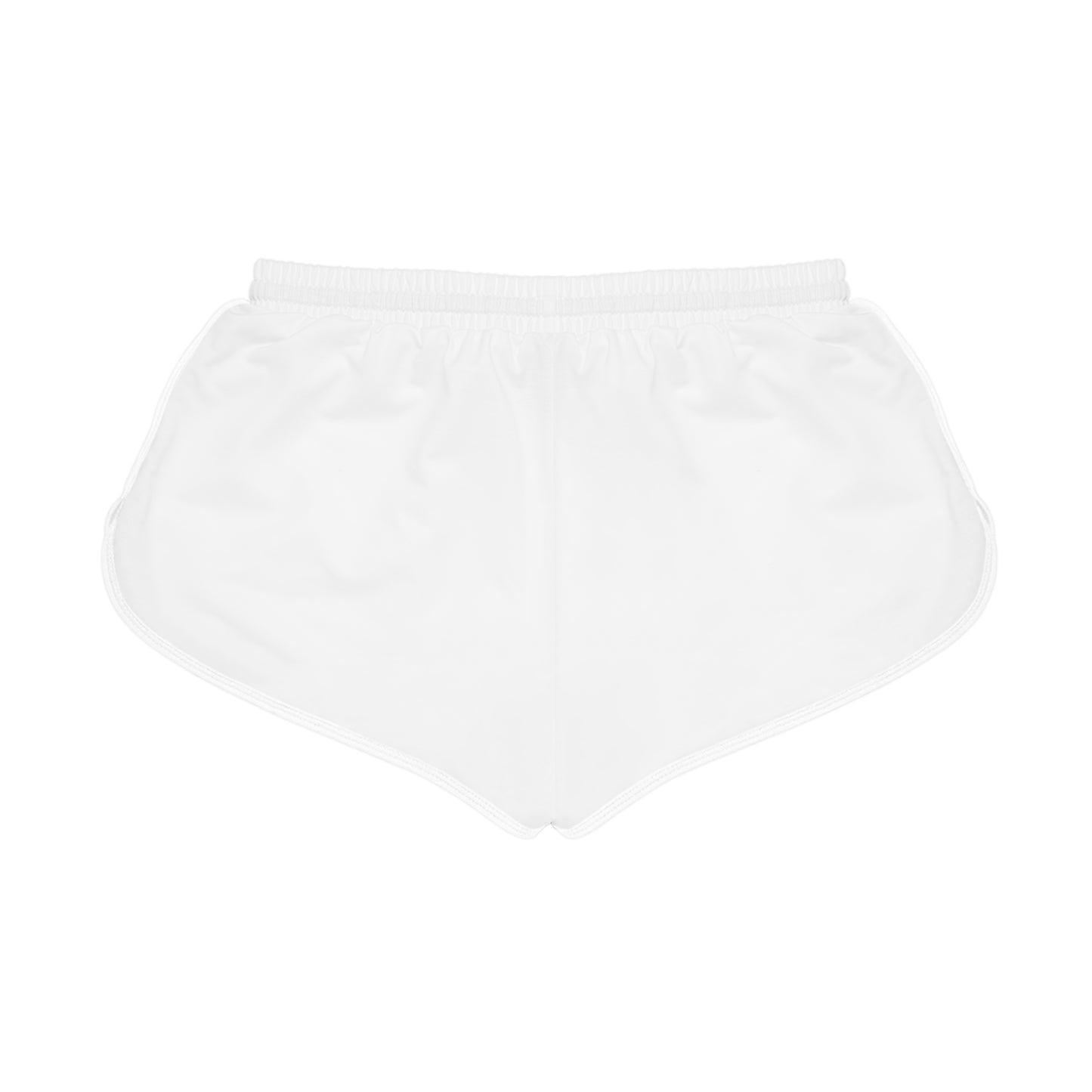 CyVision Women's Relaxed Shorts  White(AOP)