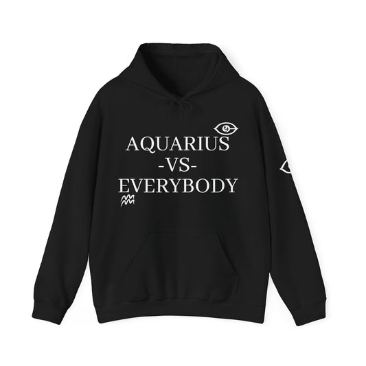 CyVision Aquarius VS Everybody Unisex Heavy Blend™ Hooded Sweatshirt