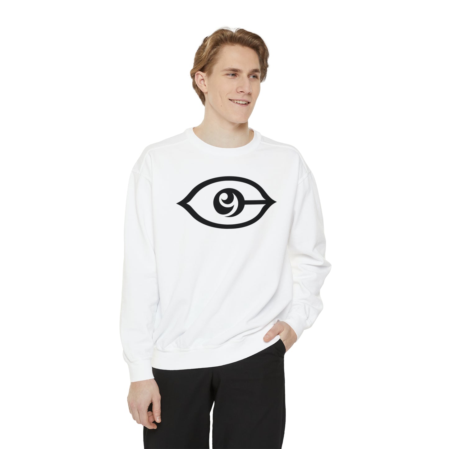 CyVision Unisex Garment-Dyed Sweatshirt