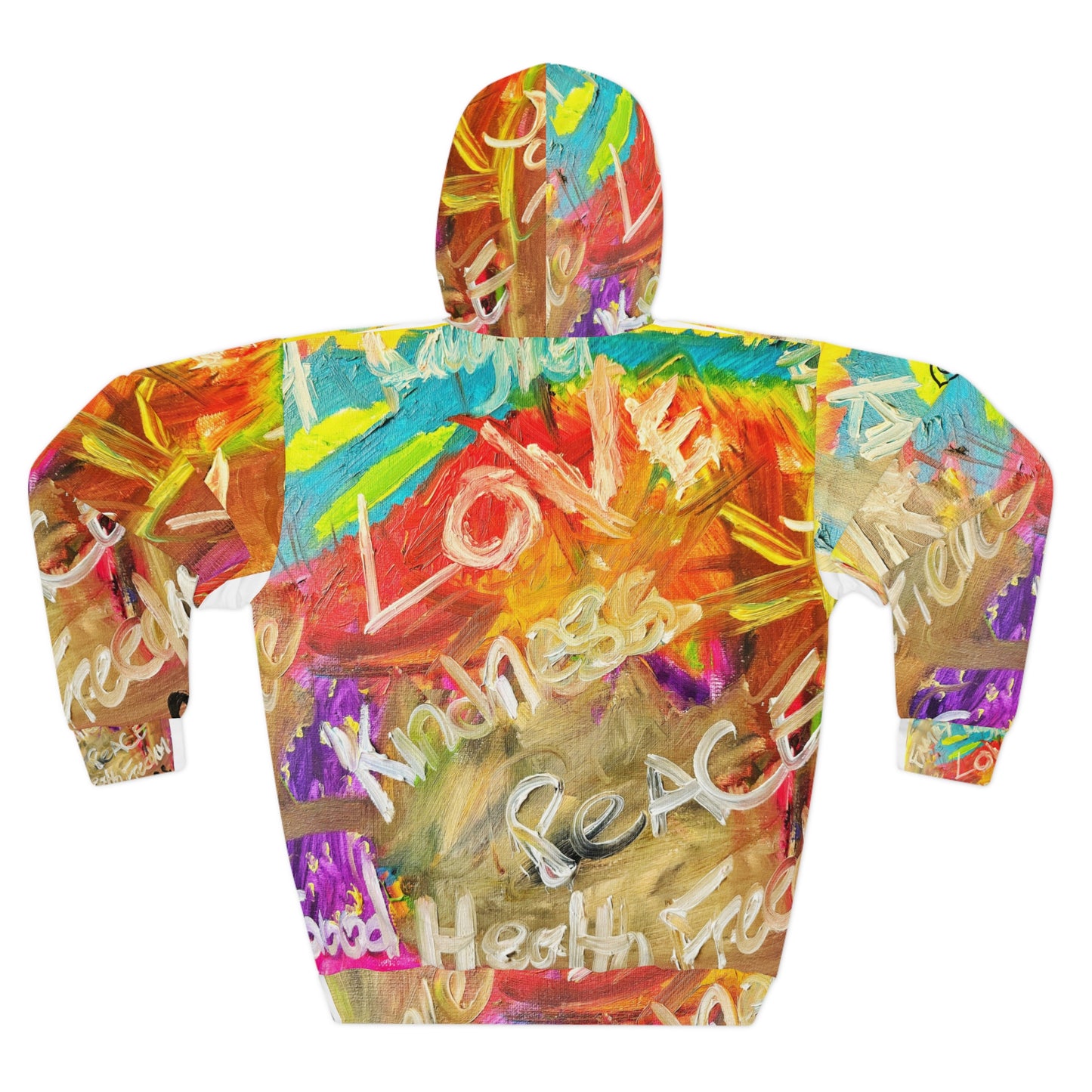 Family Paint Night Pullover Hoodie Two