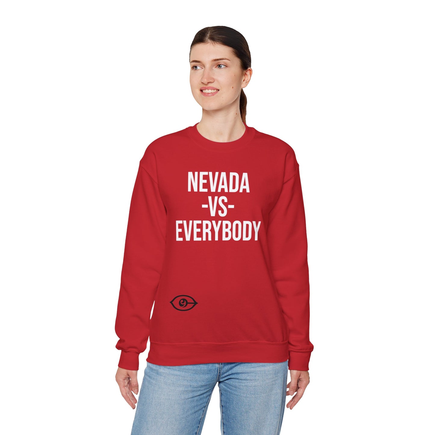 Nevada - VS - Everybody Unisex Heavy Blend™ Crewneck Sweatshirt