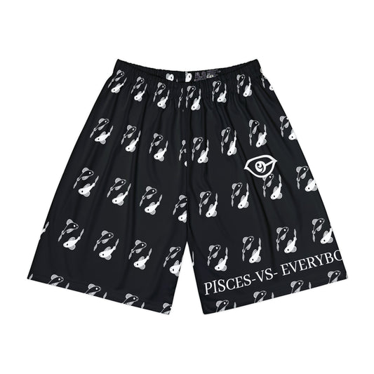 PISCES -VS- EVERYBODY Men’s Sports Shorts (AOP)