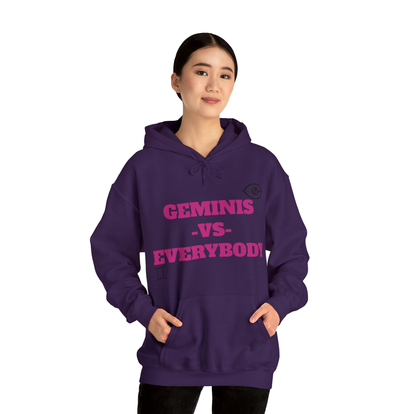 CyVision Gemini VS Everybody Unisex Heavy Blend™ Hooded Sweatshirt