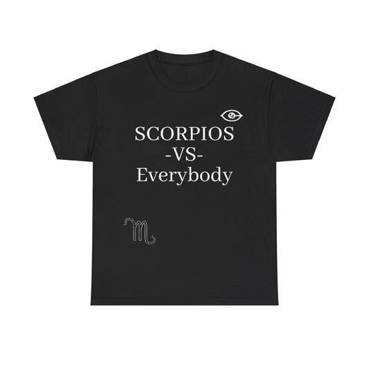 CyVision Scorpios -VS- Everybody Unisex Heavy Cotton Tee