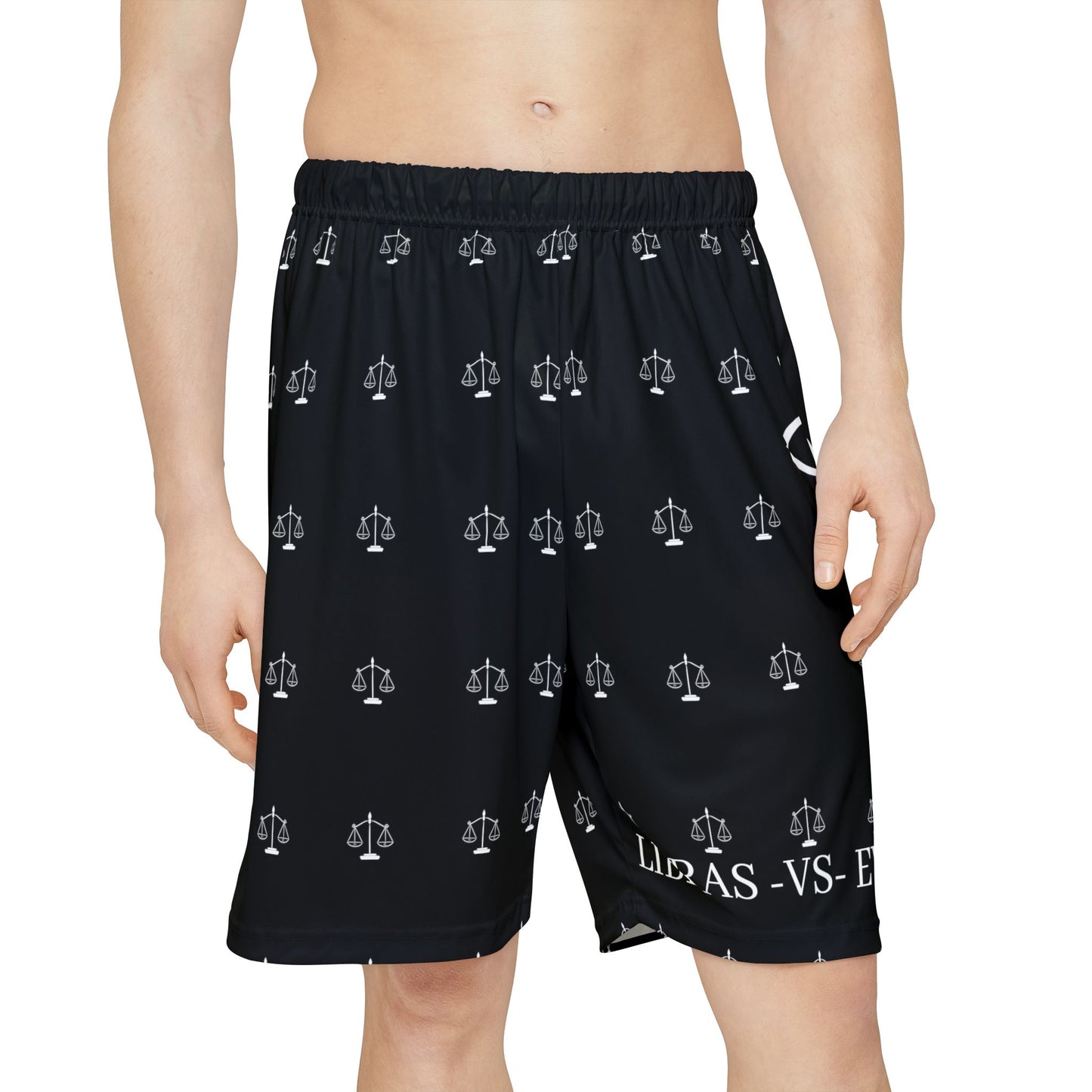 LIBRAS -VS- EVERYBODY Men’s Sports Shorts (AOP)