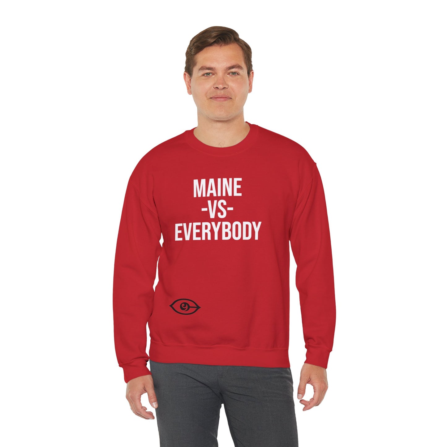 Maine - VS - Everybody Unisex Heavy Blend™ Crewneck Sweatshirt