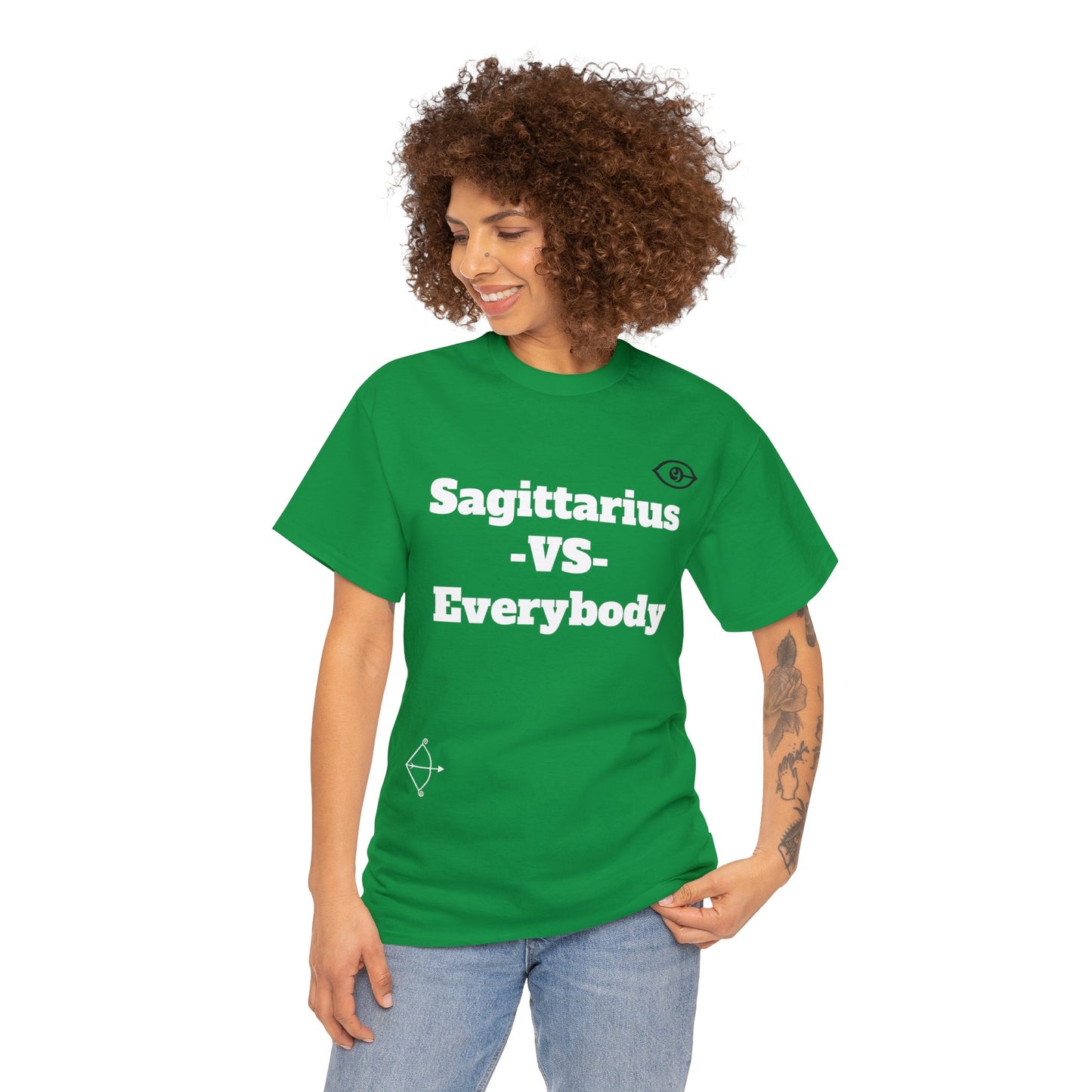 CyVision Sagittarius -VS- Everybody Unisex Heavy Cotton Tee