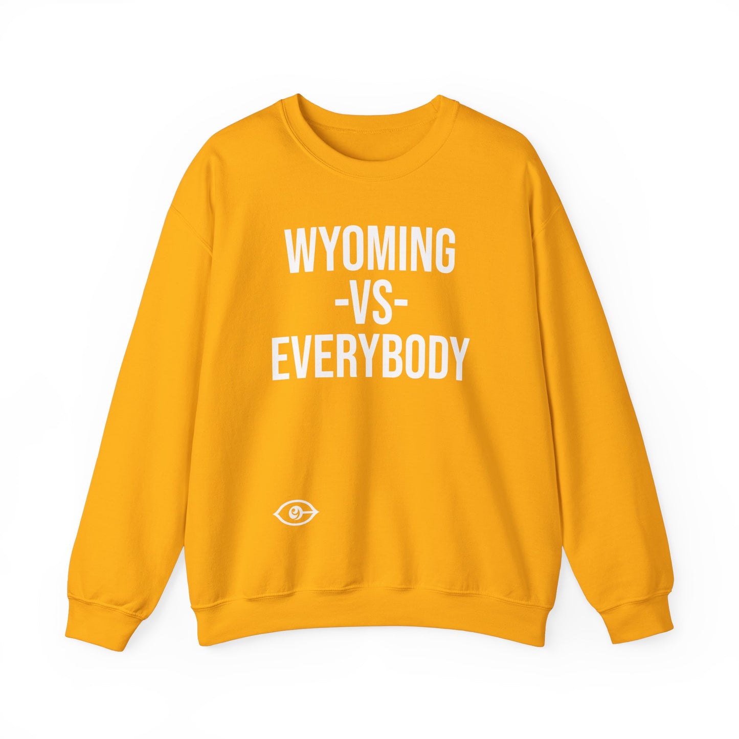 Wyoming  -VS - Everybody Unisex Heavy Blend™ Crewneck Sweatshirt