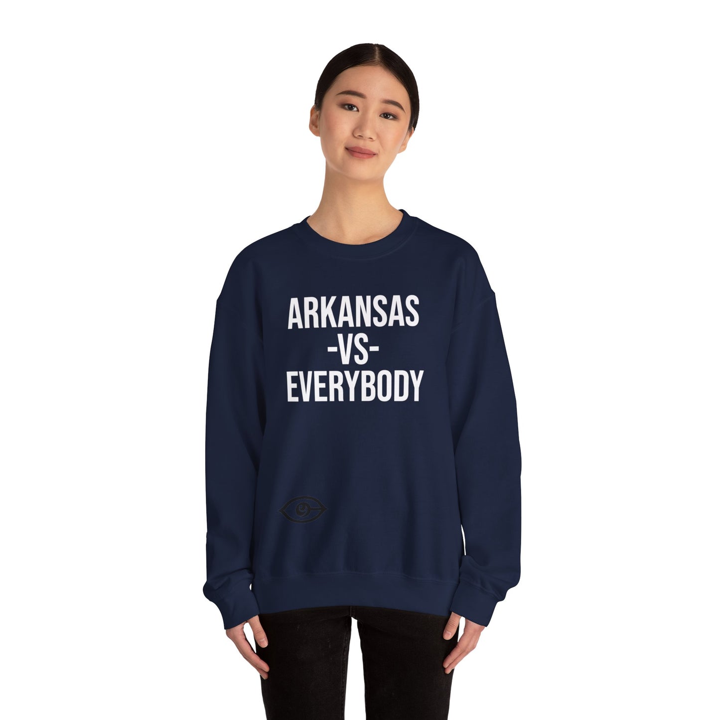 Arkansas - VS - Everybody Unisex Heavy Blend™ Crewneck Sweatshirt