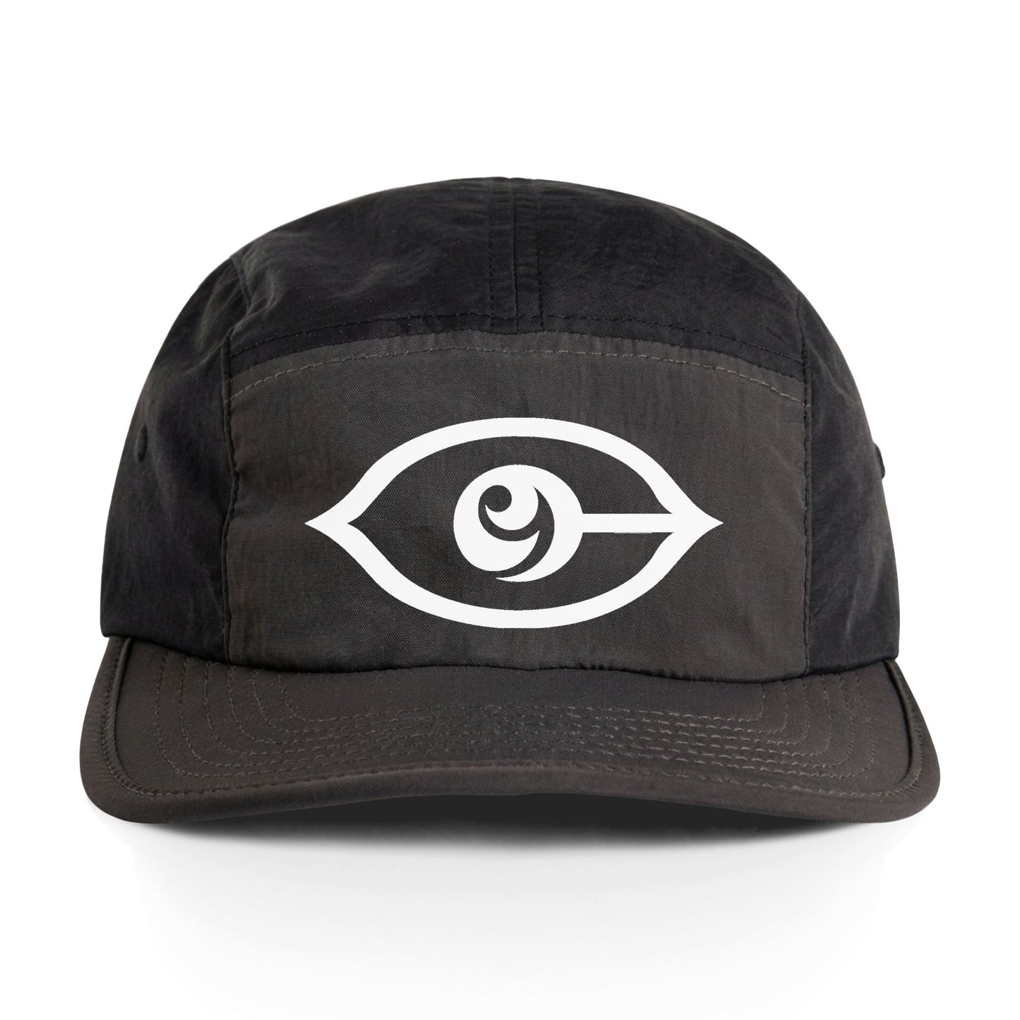 Cymarshall Law CyViSion Two-Tone Nylon Cap — Minimal Eye Logo