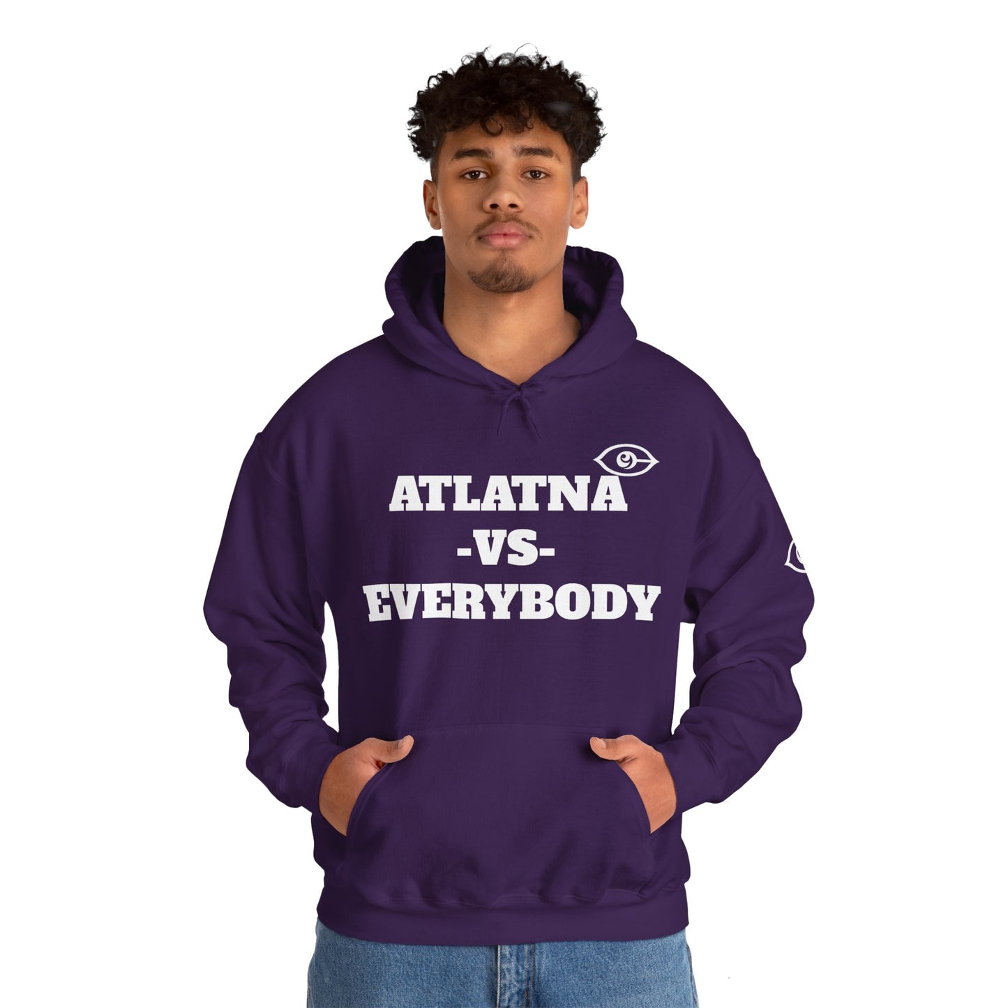 ATLANTA VS Everybody Unisex Heavy Blend™ Hoodie Sweatshirt